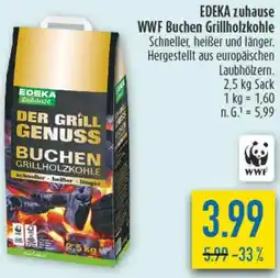 diska EDEKA zuhause WWF Buchen Grillholzkohle Angebot