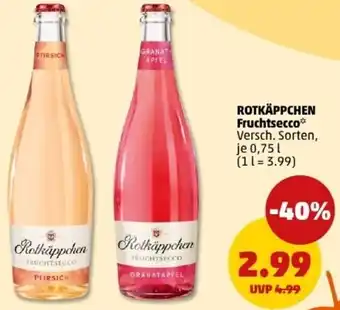 PENNY ROTKÄPPCHEN Fruchtsecco Angebot