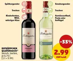 PENNY ROTKÄPPCHEN Qualitätswein Angebot