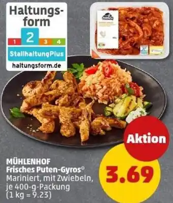 PENNY MÜHLENHOF Frisches Puten-Gyros Angebot