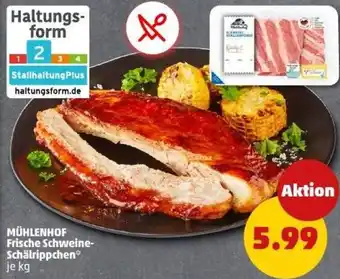 PENNY MÜHLENHOF Frische Schweine Schälrippchen Angebot