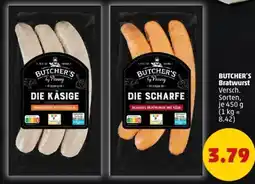 PENNY BUTCHER'S Bratwurst Angebot