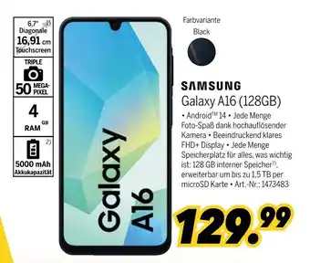 MEDIMAX Samsung galaxy a16 (128gb) Angebot