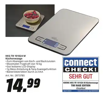 MediaMarkt Koenic kks-tr 101024 m küchenwaage Angebot