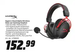 MediaMarkt Hyperx cloud alpha wireless over-ear gaming headset Angebot