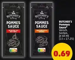 PENNY BUTCHER'S Pommes Sauce Angebot