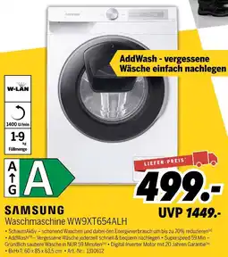MEDIMAX Samsung waschmaschine ww9xt654alh Angebot