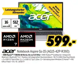 MEDIMAX Acer notebook aspire go 15 (ag15-42p-r393) Angebot