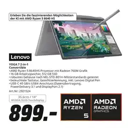 MediaMarkt Lenovo yoga 7 2-in-1 convertible Angebot
