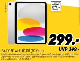 MEDIMAX Apple ipad 10,9 wi-fi 64 gb (10. gen.) Angebot