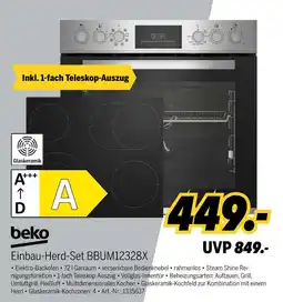 MEDIMAX Beko einbau-herd-set bbum12328x Angebot