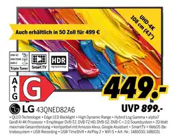 MEDIMAX Lg 43qned82a6 Angebot