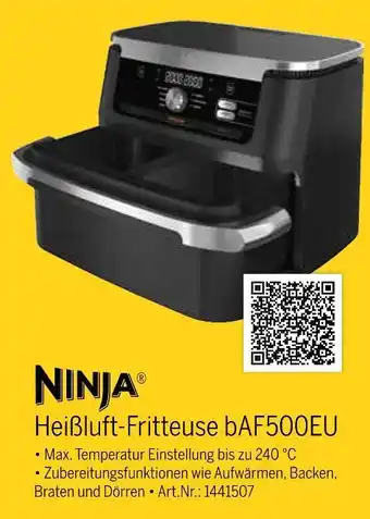 MEDIMAX Ninja heißluft-fritteuse baf500eu Angebot