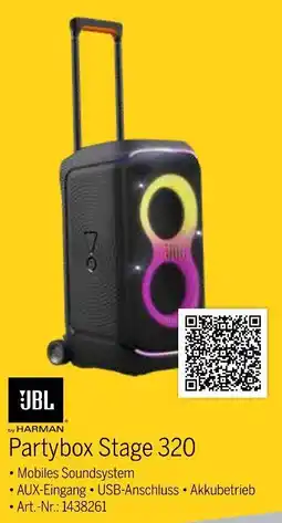MEDIMAX Jbl partybox stage 320 Angebot