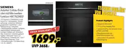 MEDIMAX Siemens autarker einbau-backofen mit mikrowellenfunktion hm776gnb1f Angebot