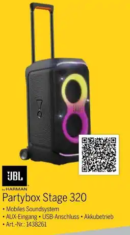 MEDIMAX Jbl partybox stage 320 Angebot