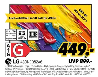 MEDIMAX Lg 43qned82a6 Angebot