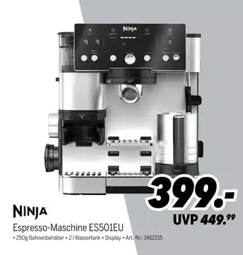 MEDIMAX Ninja espresso-maschine es501eu Angebot