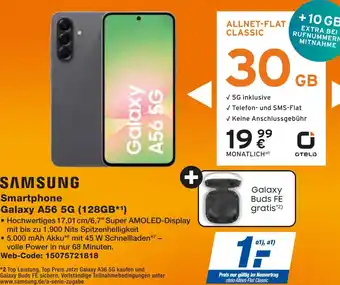 Expert Samsung smartphone galaxy a56 5g (128gb1) Angebot