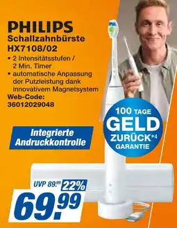 Expert Philips schallzahnbürste hx7108/02 Angebot