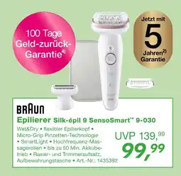 EP Braun epilierer silk-épil 9 sensosmart 9-030 Angebot