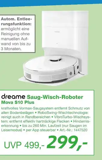 EP Dreame saug-wisch-roboter mova s10 plus Angebot