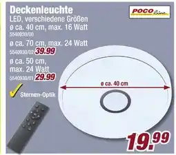 Poco Poco lineб дув deckenleuchte Angebot