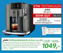 EP Jura kaffeevollautomat e8 dark inox (ec) Angebot