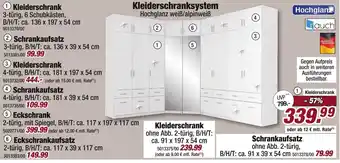 Poco Rauch kleiderschranksystem Angebot