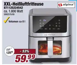 Poco Alpina xxl-heißluftfritteuse Angebot