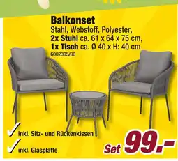 Poco Balkonset Angebot