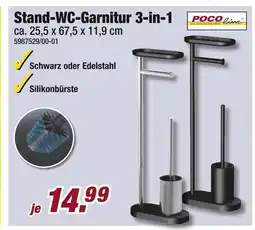 Poco Poco stand-wc-garnitur 3-in-1 Angebot