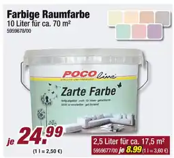 Poco Poco farbige raumfarbe Angebot