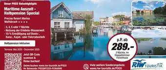 Poco Maritime auszeit - halbpension special Angebot