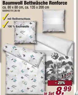 Poco Baumwoll bettwäsche renforce Angebot