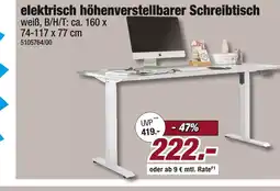 Poco Elektrisch höhenverstellbarer schreibtisch Angebot