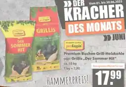 V Baumarkt Profagús Premium Buchen Grill-Holzkohle oder Grillis ,,Der Sommer Hit" Angebot