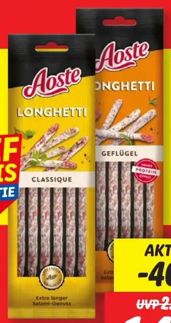 Lidl Aoste Longhetti Classique Angebot