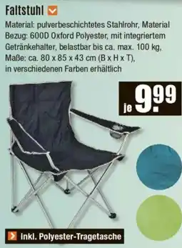 V Baumarkt Faltstuhl Angebot