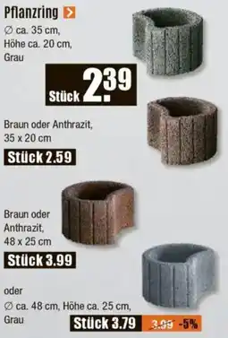 V Baumarkt Pflanzring Angebot