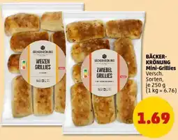 PENNY BÄCKERKRÖNUNG Mini-Grillies Angebot