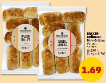 PENNY BÄCKERKRÖNUNG Mini-Grillies Angebot