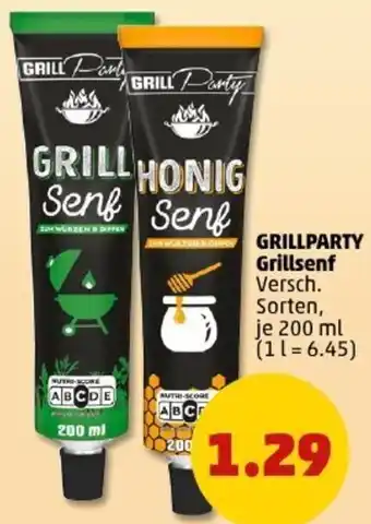 PENNY GRILLPARTY Grillsenf Angebot