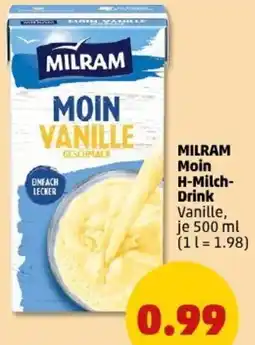 PENNY MILRAM Moin H-Milch Drink Angebot