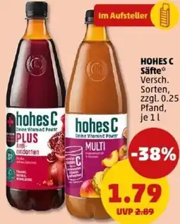 PENNY HOHES C Säfte Angebot