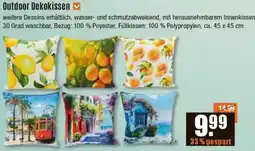 V Baumarkt Outdoor Dekokissen Angebot