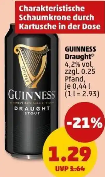 PENNY GUINNESS Draught Angebot