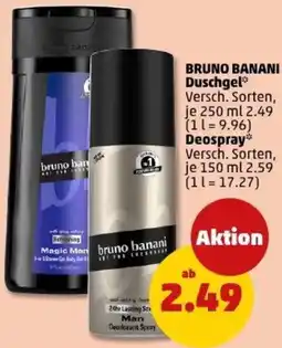 PENNY BRUNO BANANI Duschgel oder Deospray Angebot