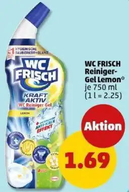PENNY WC FRISCH Reiniger Gel Lemon Angebot