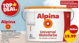 PENNY Alpina Universal Wohnfarbe Angebot